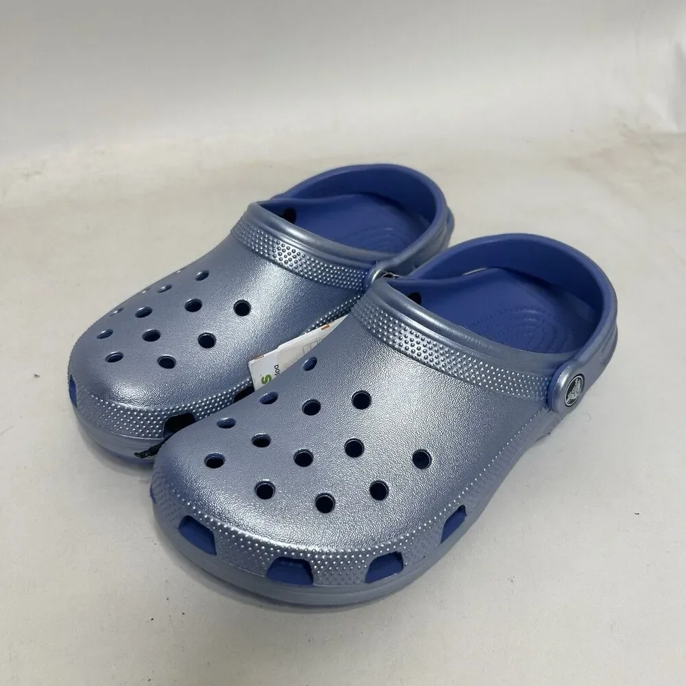 Crocs Classic Clogs Metallic “Lapis Lazuli” 2024 - Picture 3 of 6